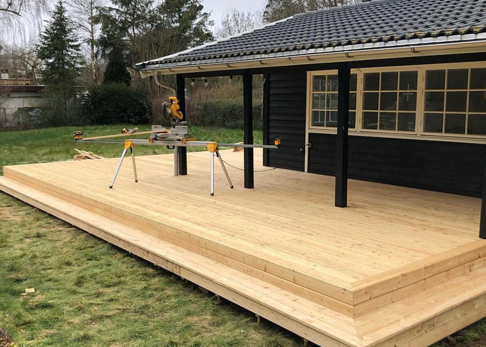 Igang med en ny træterrasse